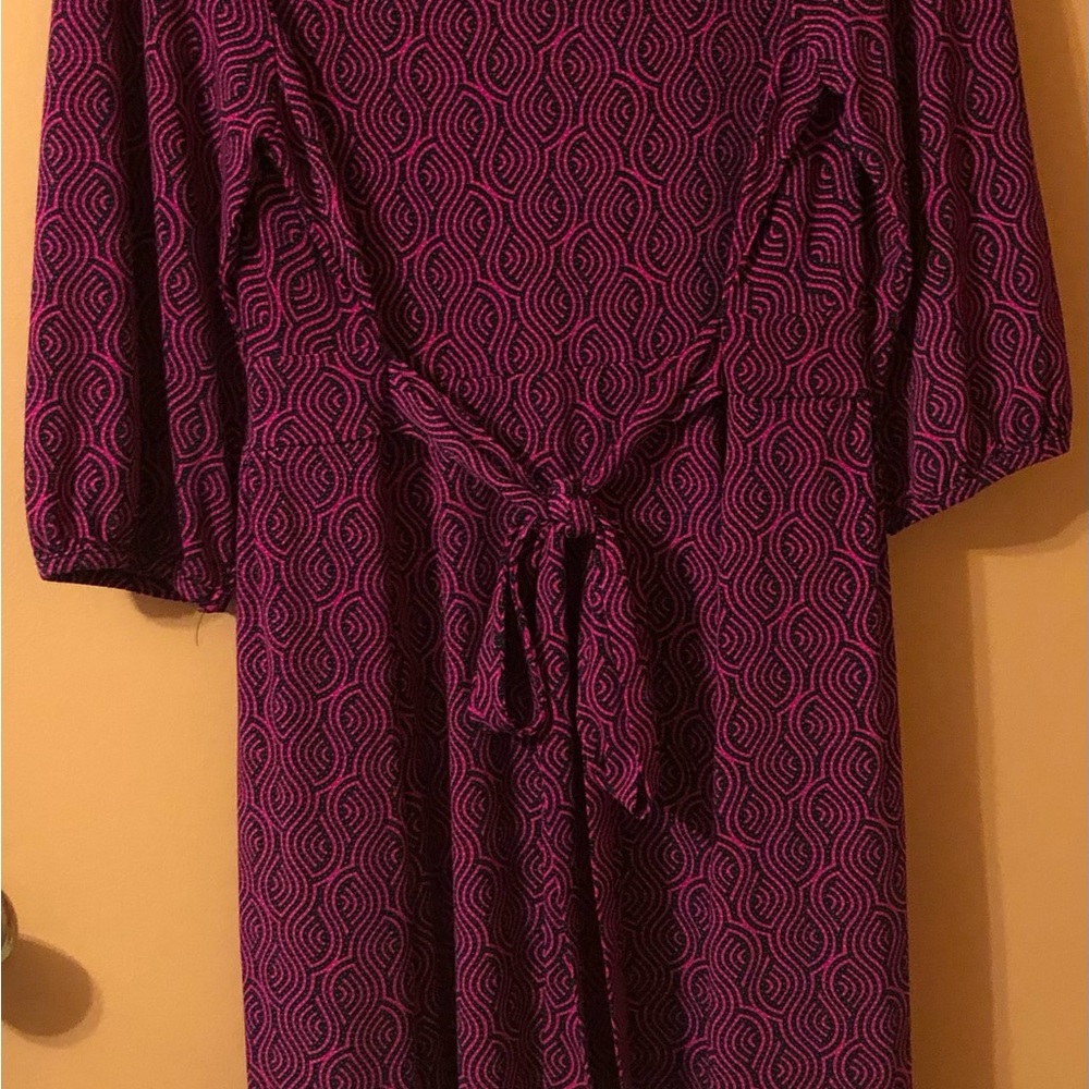 Faux wrap dress - Picture 4 of 5